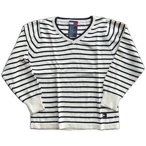 Tommy Hilfiger - blue stripped sweater